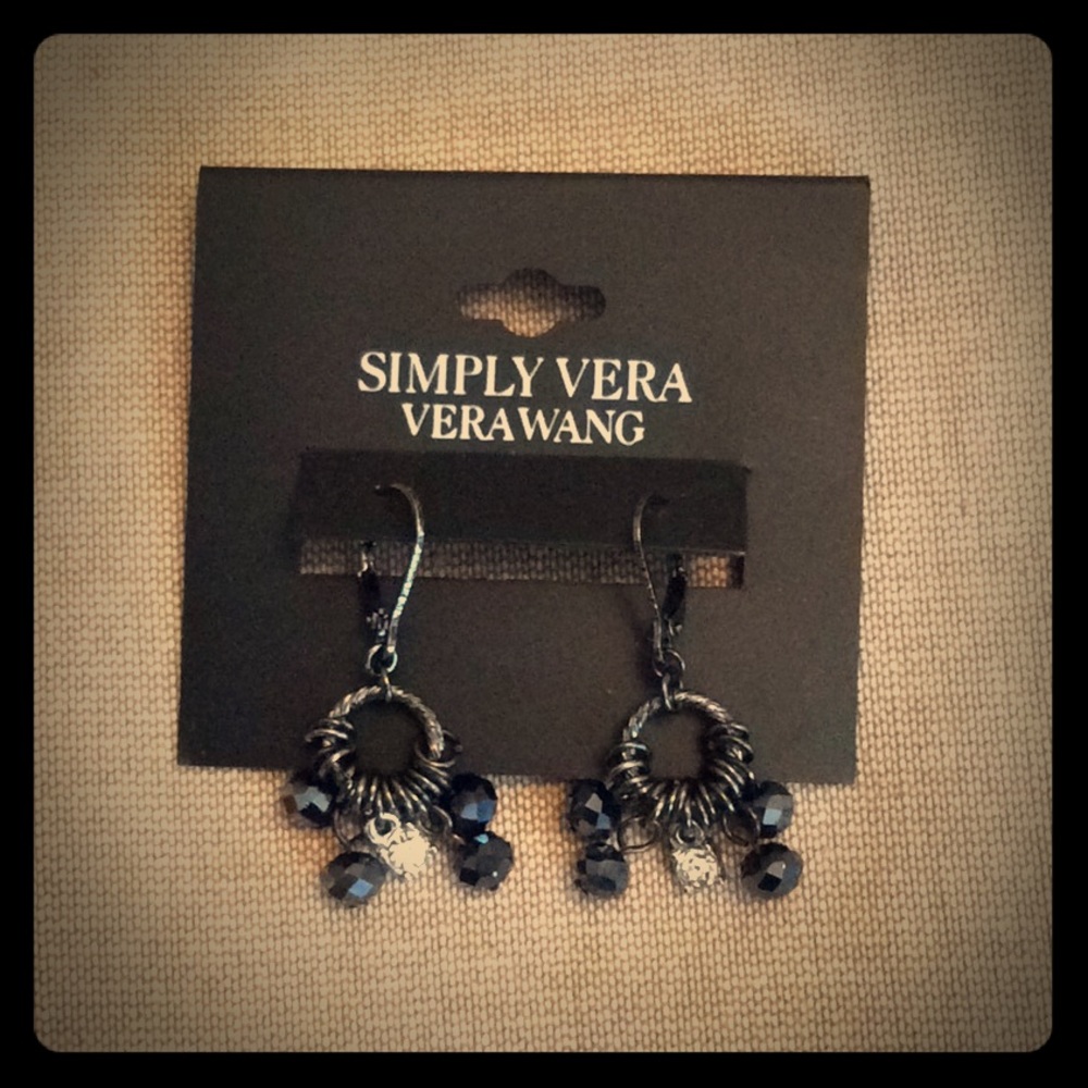 Vera Wang -Simply Vera-NWT beaded earrings
